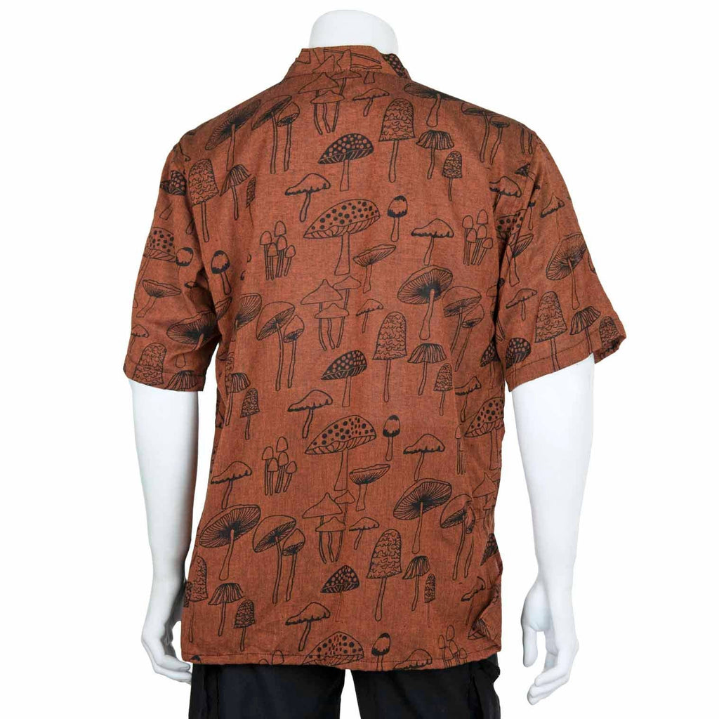 Siesta - Mushroom Print Short Sleeved Kurta