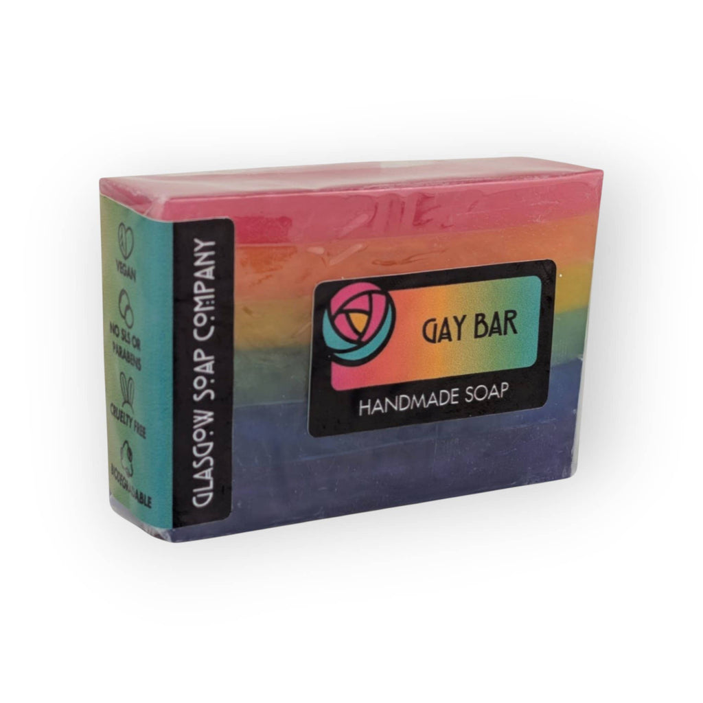 Glasgow Soap Company Ltd - Rainbow Gay Bar Soap Bar – 120g