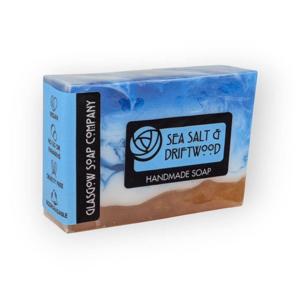 Glasgow Soap Company Ltd - Sea Salt & Driftwood Soap Bar - 120g