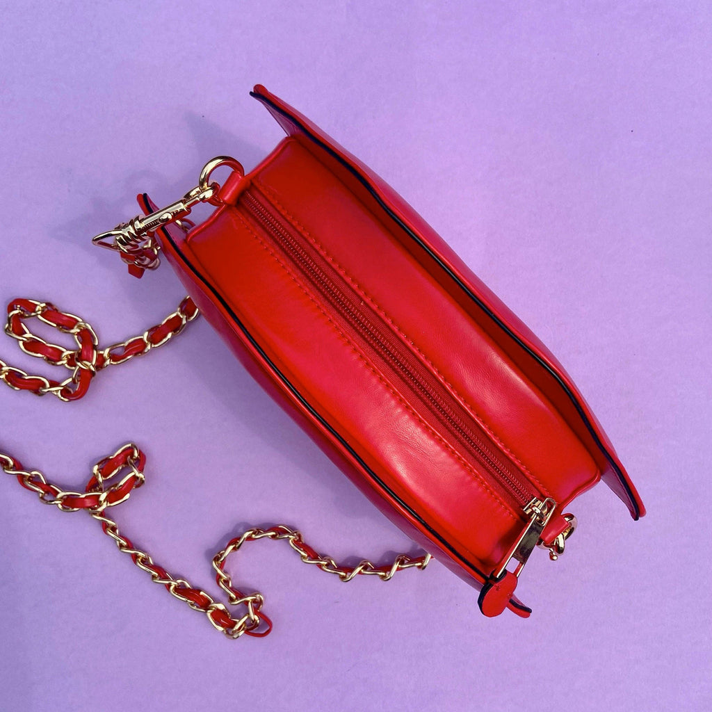 Vampire Lips Handbag Clutch