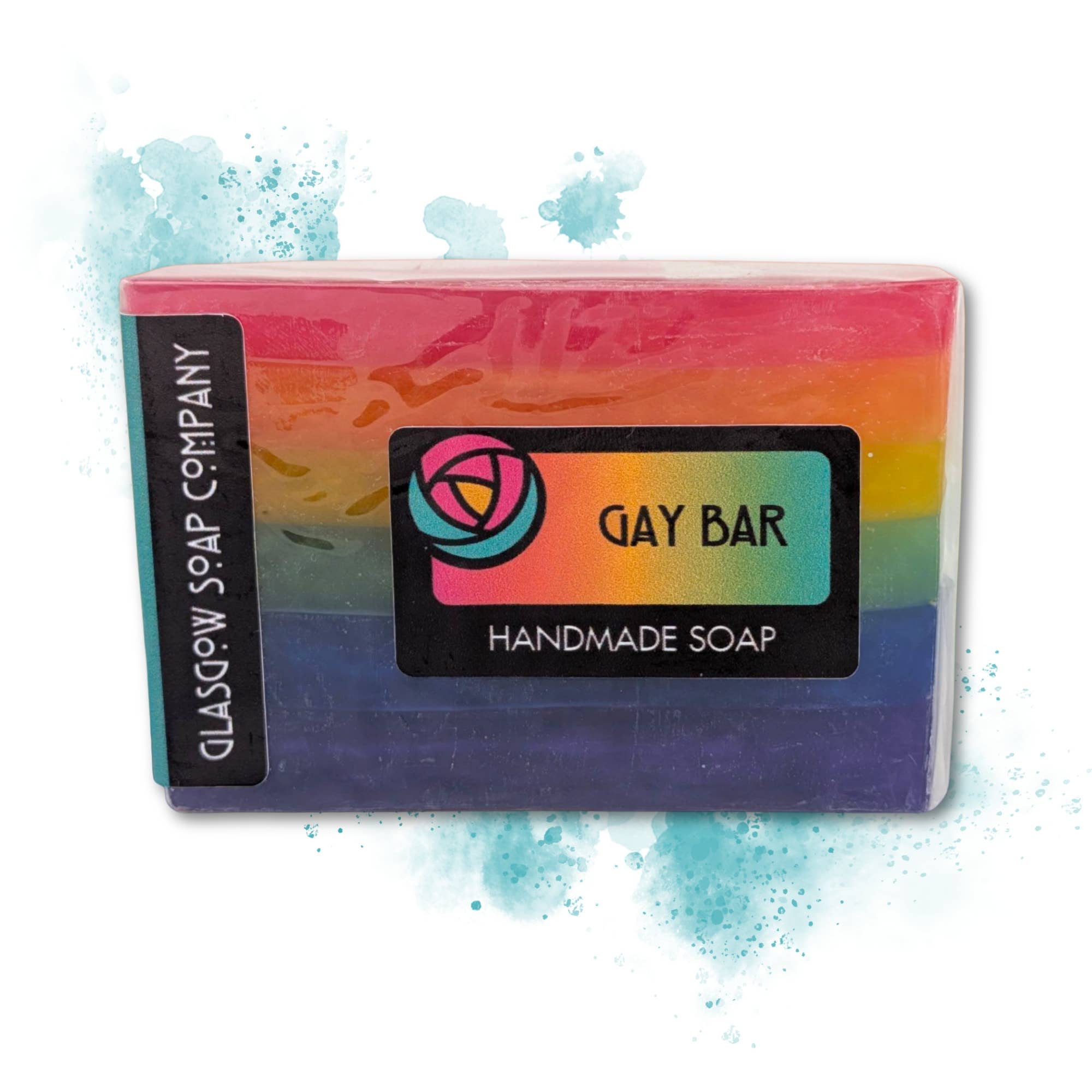 Glasgow Soap Company Ltd - Rainbow Gay Bar Soap Bar – 120g