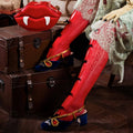 Vampire Lips Handbag Clutch