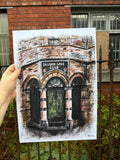 Art print of Salford Lads Club