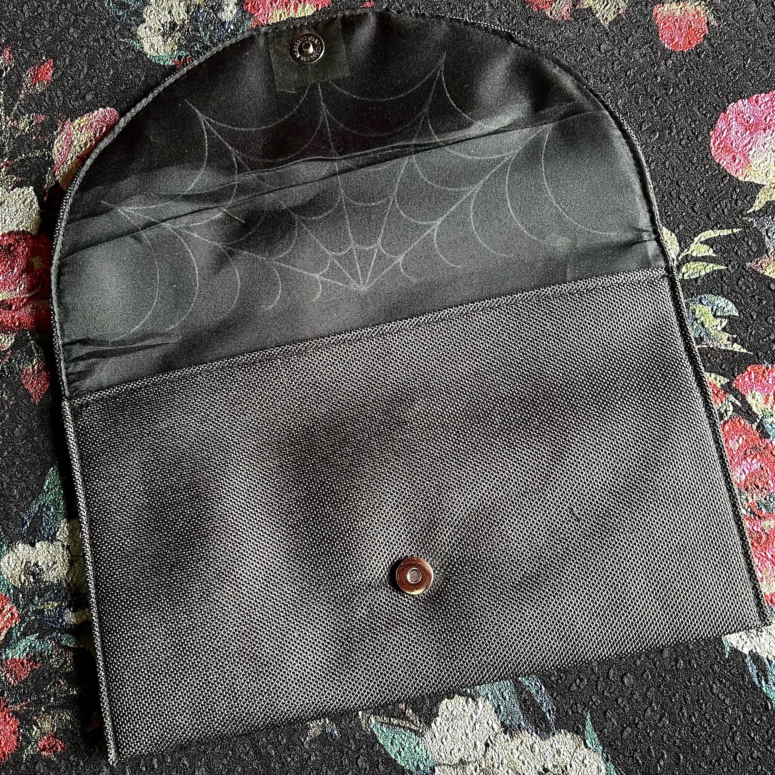 Spiderweb Embroidery Envelope Bag