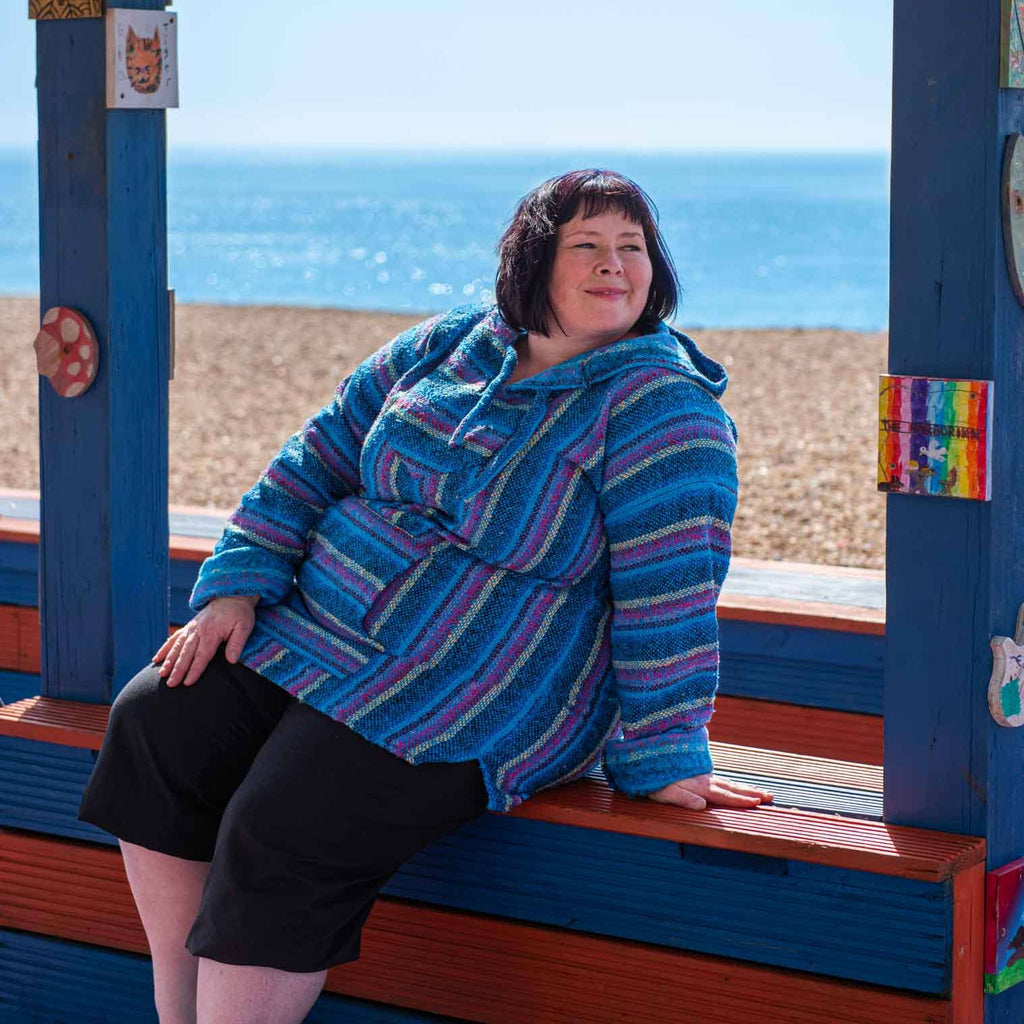 Siesta - Baja Hoodie - Blue Candy