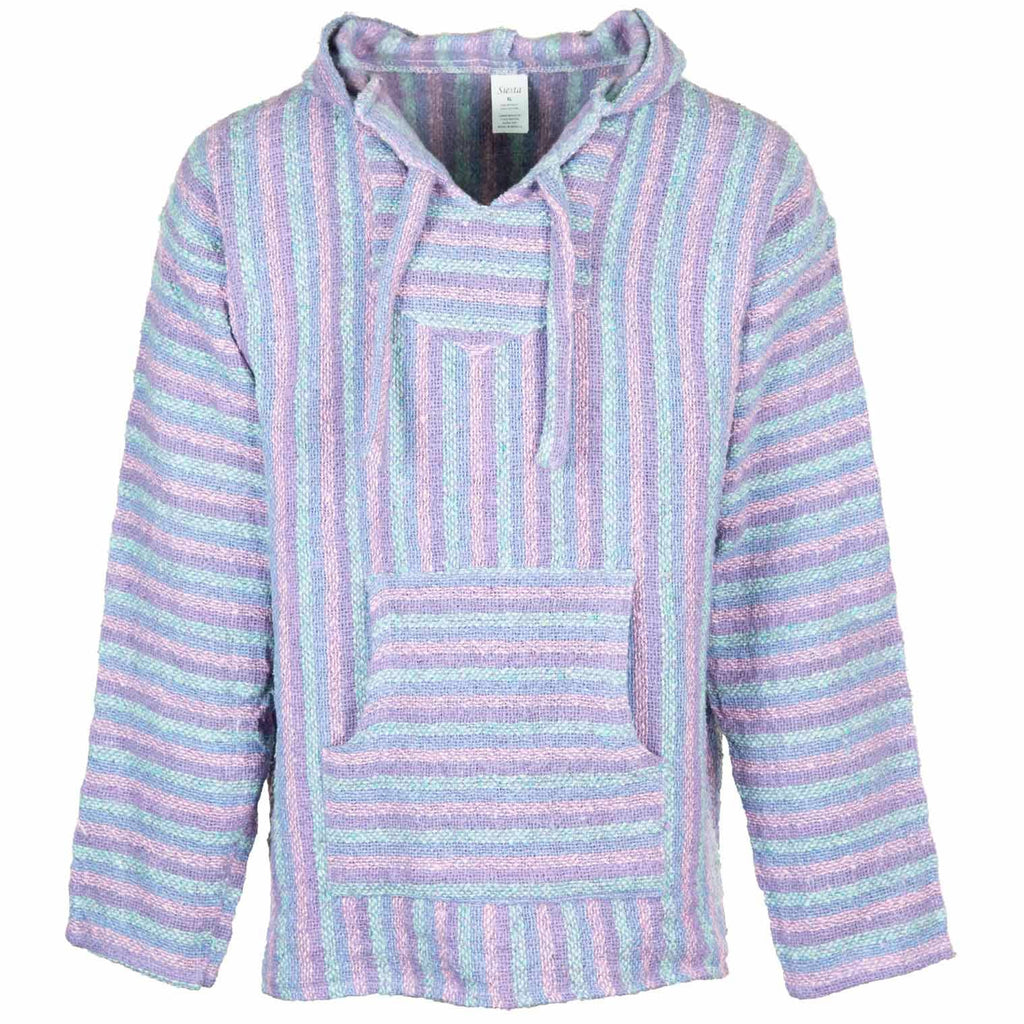 Siesta - Baja Hoodie - Soft Pastel and Pink