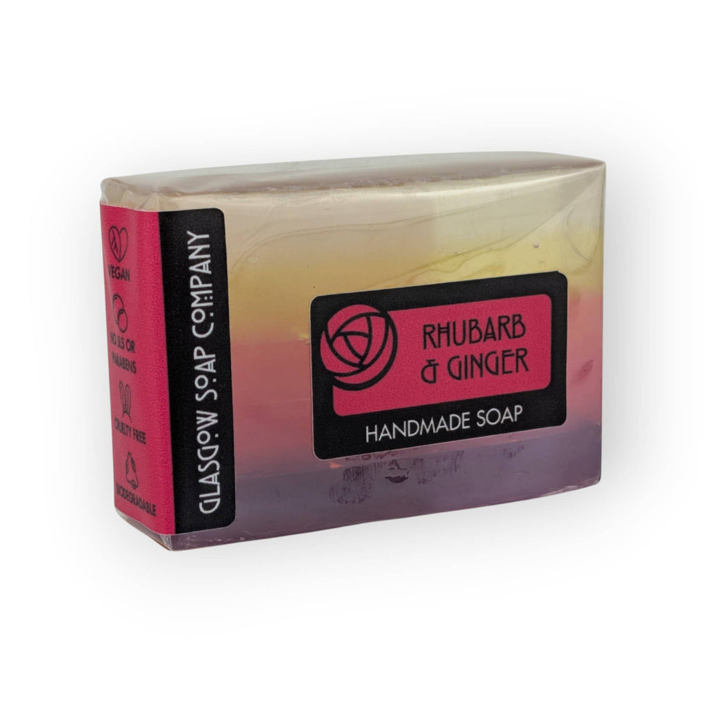 Glasgow Soap Company Ltd - Rhubarb and Ginger Soap Bar - 120g