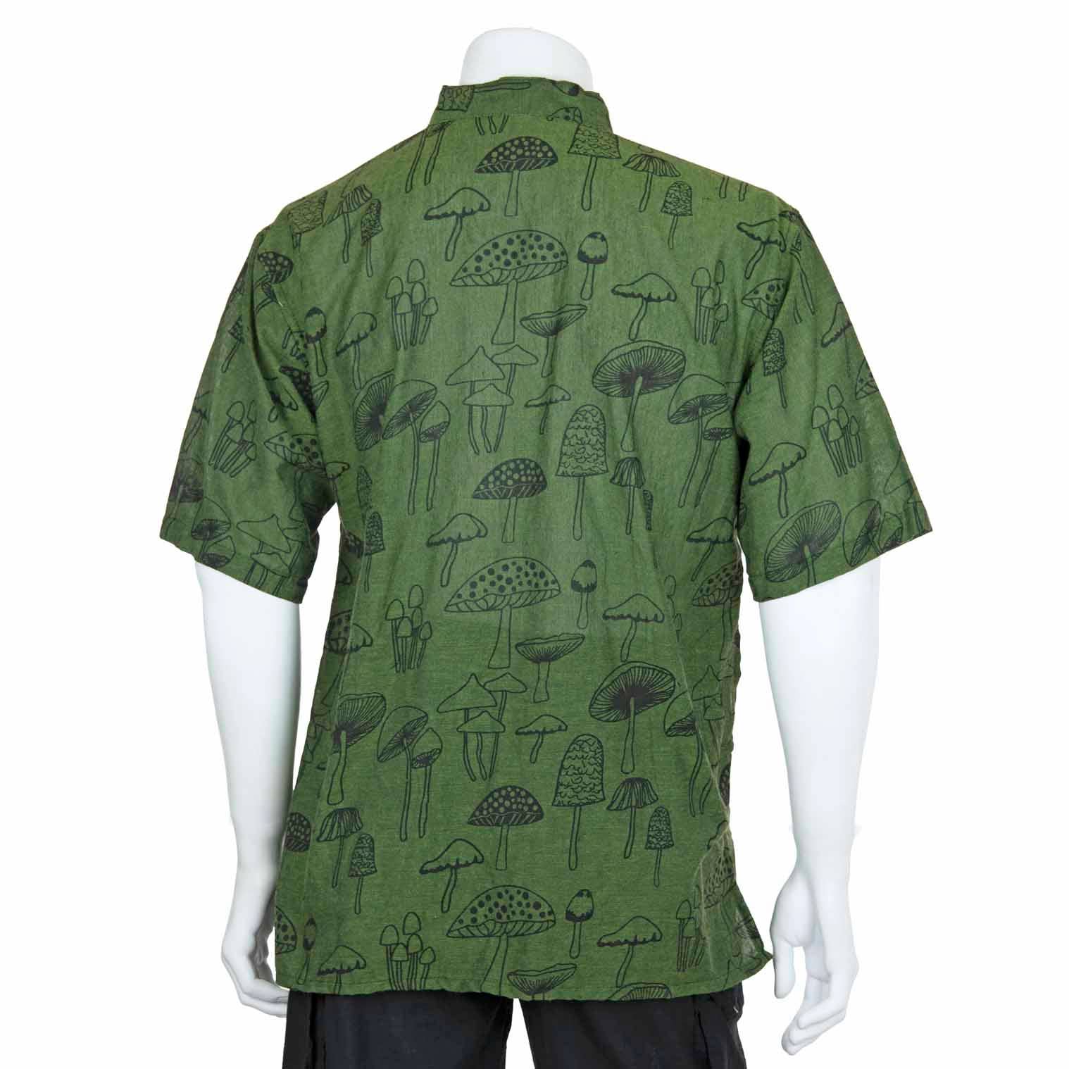 Siesta - Mushroom Print Short Sleeved Kurta