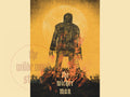Art print of a wicker man from the movie